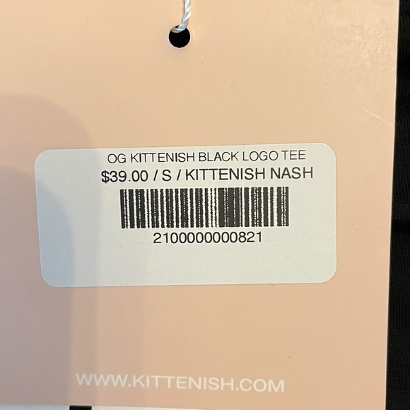 KITTENISH LOGO T SHIRT - Picture 3 of 3